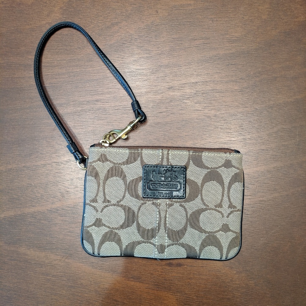 Coach wristlet